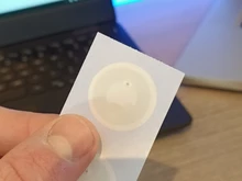 (10 unids/lote) 25mm blanco pegatinas NFC protocolo ISO14443A13.56MHz NTAG 213 Universal etiqueta etiquetas RFID y todos NFC de teléfonos