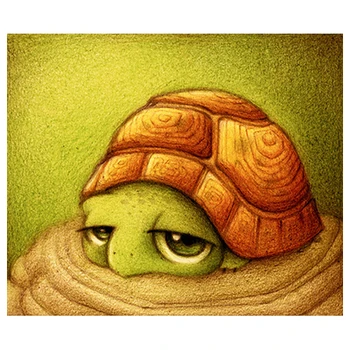 

Аж-367 Diamond painting "Diamond painting" "turtle", 25*30 cm