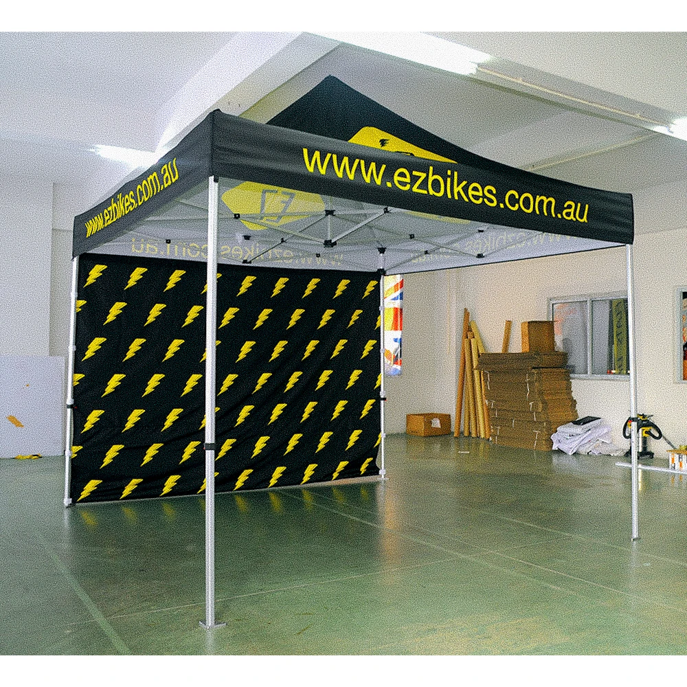 10X10ft 3X3m Roof Backwall Printed Canopy Tent For Promotion Display Exhibition sunshade tent