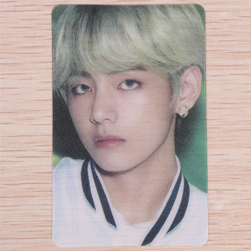 5TH FESTA FM карта LOVE YOURSELF KPOP Bangtan альбом прозрачная карточка ПВХ сделанная бумажная Фотокарта плакат фотокарты Мальчики YG358