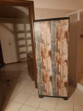 Stick Wallpaper Decal Decorative Removable Roll Wood Vinyl Faux Self-Adhesive Haohome