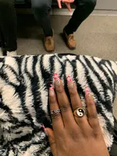 HUANZHI-anillos de corazón de Metal de amor para mujer y niña, joyería de fiesta de color barroco Vintage, personalidad, novedad de 2020