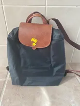 Mochila de nailon con correas ajustables, bolso para mujer