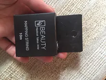 Cadena de mapeo con Microblading, 10m, tatuaje preincrustado, PMU, para mapeo, marcador de cejas, hilo de tatuaje