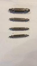 Screw-Extractor-Set Hand-Tool-Sets Remove-Stripped Screws Damaged 4pcs Easily Double-Ended