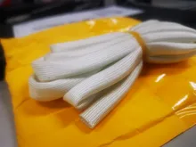 Tubo de fibra de vidrio trenzado de alta temperatura, 1M, 1-25mm de diámetro, 600 Deg, aislamiento de tubería de fibra química suave