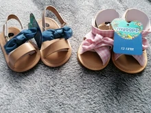 Sandalias antideslizantes con lazo para niñas de 0 a 18 meses, zapatos de princesa con lazo para bebés recién nacidas, sandalias de verano, de material PU