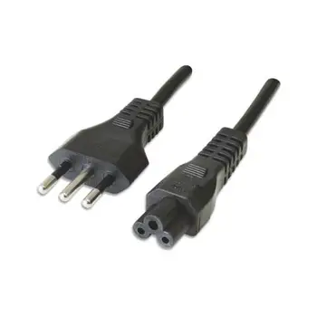 

ICOC 09-NC-Italian C5 F Plug Power supply cable 1,8 meters Black