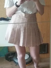 Falda estilo pijo plisada a cuadros para mujer, minifalda de verano, Escuela Japonesa, Kawaii