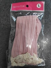 Envío gratis niños hasta la rodilla calcetines de encaje con material barato calcetines chico princesa niñas calentadores de la pierna del bebé de algodón