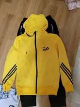 Daiwa-ropa de pesca, traje de pesca de algodón para exteriores, Conjunto de deporte de senderismo, ropa a rayas, trajes de pesca, primavera y otoño 2020