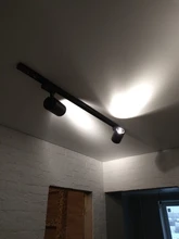 Track-Light Spotlight-Lamp Rail Window-Display-Lighting Fixture-Shop Aluminum LED 220V