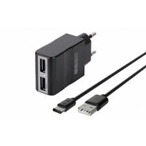 Зарядное Устройство Interstep от сети Rt: 2Usb Ток 2A