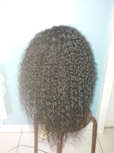 SOKU Jerry-Peluca de cabello sintético mezclado para mujeres negras, hecha a máquina, 18 pulgadas, parte libre, fibra resistente al calor