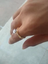 Anillos De Compromiso clásicos para mujer, AAA, circonita cúbica blanca, Diamante de imitación, banda de boda, joyería anillos CZ, aneis feminino