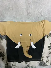 Camiseta de manga corta de algodón con dibujos de animales para niños y niñas, ropa de verano, dibujo de mono de León, coche rojo