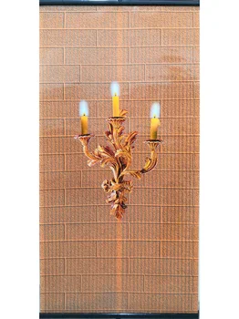 

Wall mounted film heater for home, living room, garden, kitchen, bedroom "Indian Summer" candle