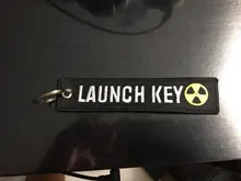 LLavero de novedad para quitar antes del vuelo, llaveros Bijoux para motocicletas y automóviles, etiqueta para llave Nuevo bordado