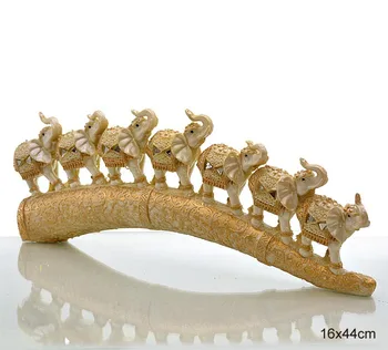 

Figurine of elephants on a biade L-44 cm