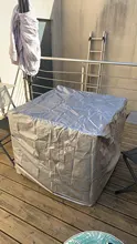 Cubierta impermeable de muebles para exteriores, jardín, Patio, playa, sofá, silla, mesa, protección contra lluvia, nieve, a prueba de polvo