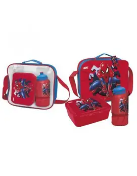 

▷ Bag food holder with SPIDERMAN SANDWICHERA and canteen