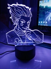Night-Lamp Bedroom Decor Manga Gift Anime Hunter-X-Hunter Kids Child for 3d