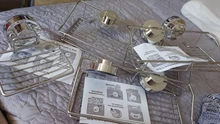 Shelf Towel-Holder Sucker-Organizer Storage-Basket Vacuum-Suction-Cup Bathroom-Wall Stainless-Steel