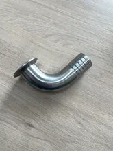Barb Tri-Clamp Sanitary-Hose SAP Pipe-Fitting Ferrule Elbow 90-Degree SS304 OD 19/25/32-/..