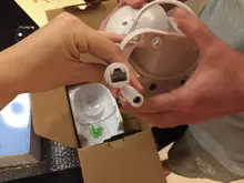 Hiseeu H.265 1080P POE cámara IP PTZ 4X ZOOM Digital 2MP cámara IP CCTV ONVIF para sistema de POE NVR impermeable al aire libre 48V