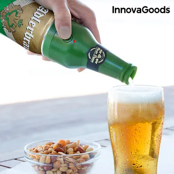 

Frothing ultrasonic beer cans for InnovaGoods