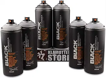

Montana Black 6x400 ml Colour gray aerosols Pack