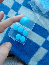 Tapones protectores para los oídos de silicona suave, impermeables, antiruido, para natación y deportes acuáticos, 6 uds.
