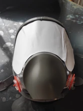 Mascarilla facial para fumigación, filtro para el trabajo, seguridad, protección contra el formaldehído, 6800