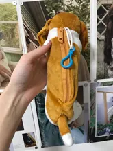 Estuche de lápices kawaii para niñas, estuche escolar de felpa con diseño de gato, de lona, estuche escolar para lápices