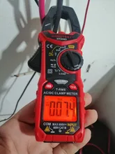 Habotest HT206D AC DC 600V 600A Ohm, Hz temperatura medidor de pinza Digital multímetro pinza amperimetrica