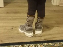 Casual Shoes Boots Sneakers Footwear Girls Boys Winter Kids Fashion Children Warm Non-Slip