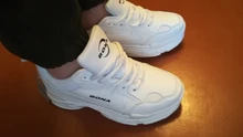 White Sneakers Flats-Shoes Platform BONA Zapatillas New-Designers Women Mujer Casual