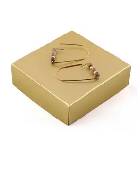 

Goo Design Natural Stone Silver Earrings