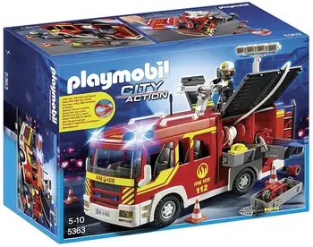 

Playmobil 5363 fire truck with toy light