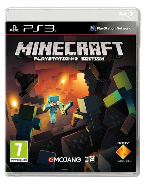 Minecraft PlayStation 3 edition PS3 Rus game