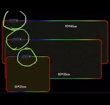 Mouse-Pad Speed-Control Laptop Gaming Comfortable Custom Large RGB Player And LED DIY