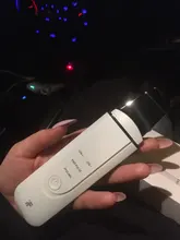 Inface-Pala exfoliante ultrasónica, limpieza facial, depurador de piel, reducción de arrugas, eliminación de espinillas, limpiador de poros, herramientas de cuidado