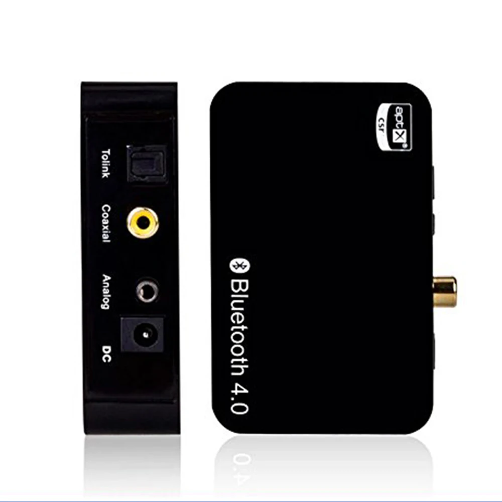 

Bluetooth 4.0 Aptx Low Latency Digital Coaxial SPDIF Optical Analog RCA Aux 3.5mm Audio Receiver Wireless Stereo Music Adapter