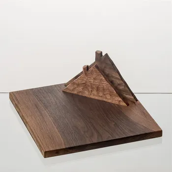 

LUXURY HANDMADE WALNUT SERVING PLATE