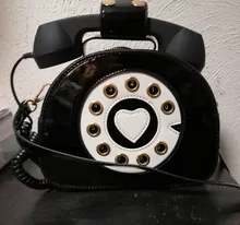 Bolso de hombro de cuero de PU cruzado con forma de teléfono para mujer, bolso de mano informal, para ir de compras o de la escuela