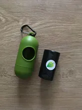 Pet-Poop-Bag Waste-Bags Pick-Up-Dispenser Degradable Dog-Walking-Supplies Cat for Rounded