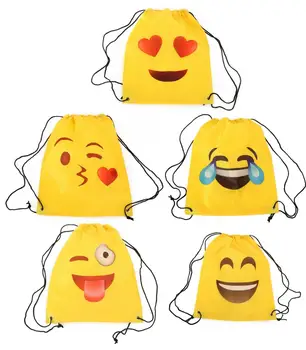 

Lot 10 Backpacks Kitbag Faces Happy Happy Smiling for Children :-)-Details and gifts for communions, birthday and holiday.