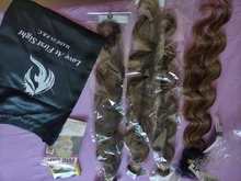 Beaudiva destacar P4/27 mechones con cierre de la onda del cuerpo de mechones con cierre extensiones de cabello recto mechones con cierre T parte