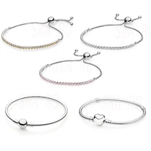 Модный золотой сверкающий белый желтый браслет любовь бисерный браслет может быть Diy струнные украшения оригинальные женские ювелирные изделия