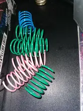 10Pcs Cute Cat Spring Toys Wide Durable Heavy Gauge Plastic Colorful Springs Cat Toy